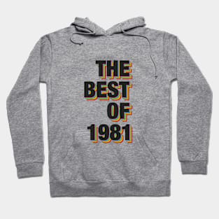 The Best Of 1981 Hoodie